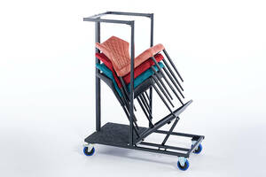 Die Marokkos auf dem Transportrollwagen